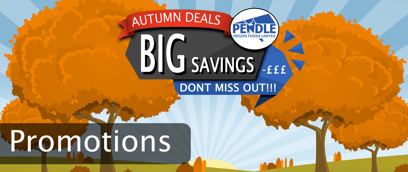 Pendle Frozen Foods: Promotions  page title